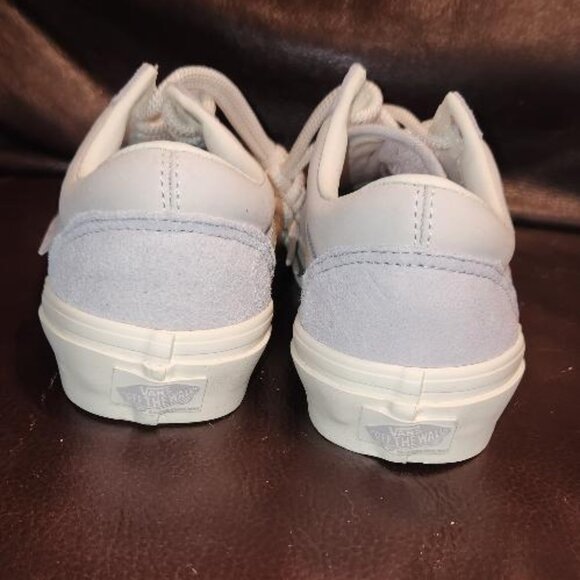 Vans Old Skool skate sneakers color marshmallow size Mens 5.5 - Picture 6 of 8